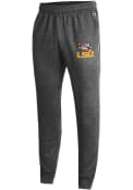 LSU Tigers Champion Powerblend Jogger Sweatpants - Charcoal