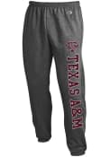 Texas A&M Aggies Champion Powerblend Closed Bottom Sweatpants - Charcoal