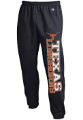 Texas Longhorns Champion Banded Bottom Sweatpants - Black