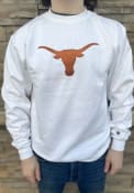 Texas Longhorns Champion Powerblend Crew Sweatshirt - White