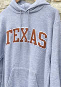 Texas Longhorns Champion Powerblend Hooded Sweatshirt - Grey