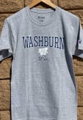 Washburn Ichabods Womens Champion Mom T-Shirt - Grey