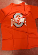 Ohio State Buckeyes Champion Primary Logo T Shirt - Red