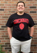 Cincinnati Bearcats Black Seal Champion Short Sleeve T Shirt