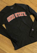 Ohio State Buckeyes Champion Arch Name T Shirt - Black