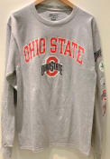 Ohio State Buckeyes Champion Evolution T Shirt - Grey