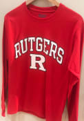 Rutgers Scarlet Knights Champion Arch Mascot T Shirt - Red