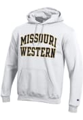 Missouri Western Griffons Champion Arch Powerblend Hooded Sweatshirt - White