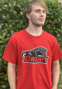 Drury Panthers Champion Primary Logo T Shirt - Red