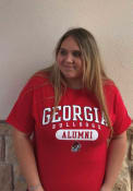 Georgia Bulldogs Champion Alumni T Shirt - Red