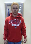 Georgia Bulldogs Champion Alumni Hooded Sweatshirt - Red