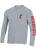 Cincinnati Bearcats Champion Stadium T Shirt - Grey