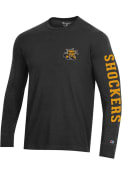 Wichita State Shockers Champion Stadium T Shirt - Black