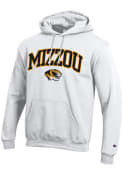 Missouri Tigers Champion Arch Logo Hooded Sweatshirt - White