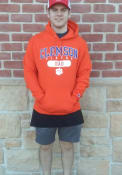 Clemson Tigers Champion Dad Pill Hooded Sweatshirt - Orange