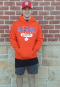 Clemson Tigers Champion Grandpa Pill Hooded Sweatshirt - Orange
