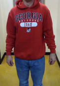 Georgia Bulldogs Champion Dad Pill Hooded Sweatshirt - Red