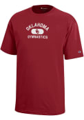 Oklahoma Sooners Youth Champion Gymnastics No 1 T-Shirt - Crimson
