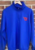 Dayton Flyers Champion Fleece 1/4 Zip Pullover - Blue