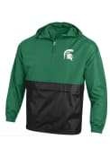 Michigan State Spartans Champion Primary Logo Light Weight Jacket - Green