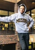 Missouri Tigers Champion Arch Name Hooded Sweatshirt - Grey