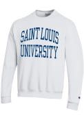 Saint Louis Billikens Champion Arch Mascot Crew Sweatshirt - White