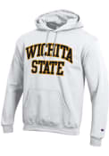 Wichita State Shockers Champion Arch Name Hooded Sweatshirt - White