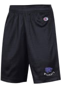 Champion Youth Black K-State Wildcats Primary Logo Shorts