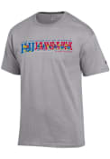 Kansas Jayhawks Champion Jersey T Shirt - Grey
