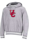 Champion Mens Grey Cincinnati Bearcats Vintage Wash Reverse Weave Hooded Sweatshirt