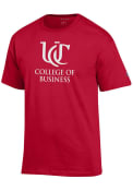 Cincinnati Bearcats Red School of Business Champion Short Sleeve T Shirt