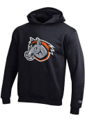 Kansas City Mavericks Youth Champion Primary Logo Hooded Sweatshirt - Black