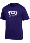 TCU Horned Frogs Womens Champion Grandma T-Shirt - Purple