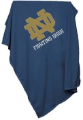 Notre Dame Fighting Irish Team Logo Sweatshirt Blanket