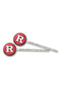 Rutgers Scarlet Knights Kids Bobby Pin 2pk Hair Barrette - Red