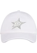 Dallas Stars Adidas Zero Dye Slouch Adjustable Hat - White