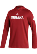 Indiana Hoosiers Adidas Stadium Hood - Red