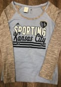 Adidas Sporting Kansas City Womens Scoop Neck Tee