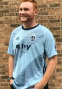 Sporting Kansas City Adidas 2019 Primary Authentic Soccer - Navy Blue
