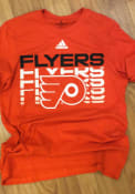 Philadelphia Flyers Adidas Repeater T Shirt - Orange