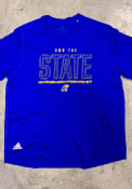 Kansas Jayhawks Adidas Own The State T Shirt - Blue