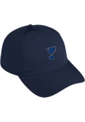 St Louis Blues Adidas Secondary Slouch Adjustable Hat - Navy Blue