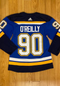 Ryan O'Reilly St Louis Blues Adidas 2019 Home Authentic Hockey Jersey - Blue