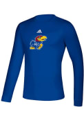 Kansas Jayhawks Adidas Locker Room Logo Creator T-Shirt - Blue