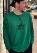 Dallas Stars Adidas Closing The Gap T-Shirt - Kelly Green