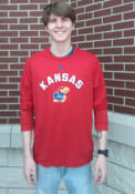 Kansas Jayhawks Adidas Reverse Retro Creator T-Shirt - Red