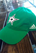 Dallas Stars Adidas Slouch Adjustable Hat - Green