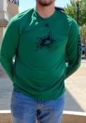 Dallas Stars Adidas Hem Stripe Dassler T Shirt - Kelly Green