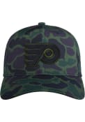 Philadelphia Flyers Adidas Salute to Service Slouch Adjustable Hat - Green