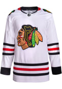 Chicago Blackhawks Adidas Away Authentic Hockey Jersey - White